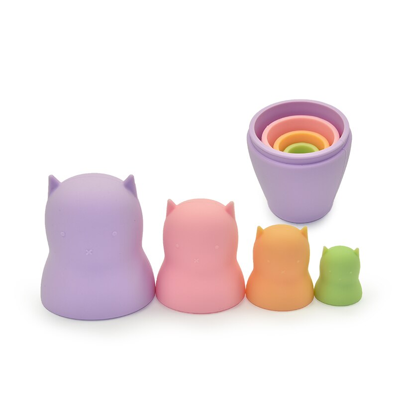 Silicone Matryoshka Toy BPA Free