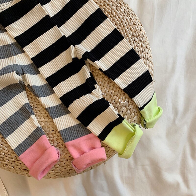 Baby Pants Striped Leggings