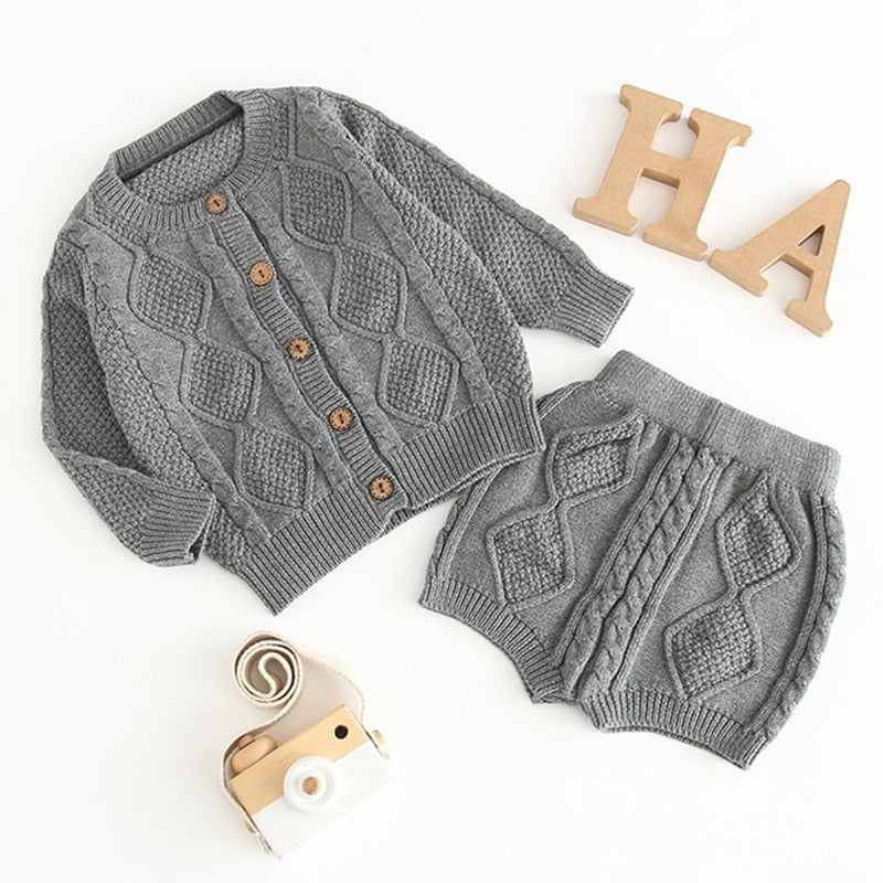 Baby Knitted Romper/Sweater