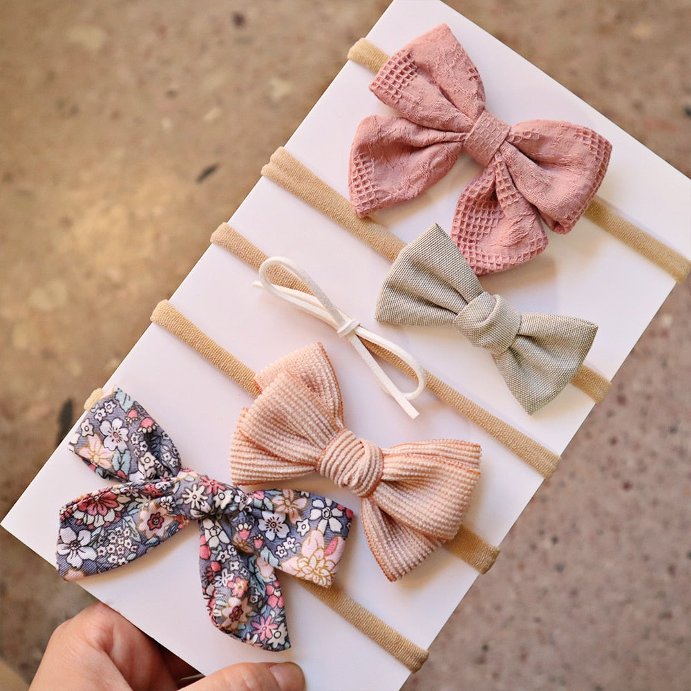 5Pcs Baby Bow Headband