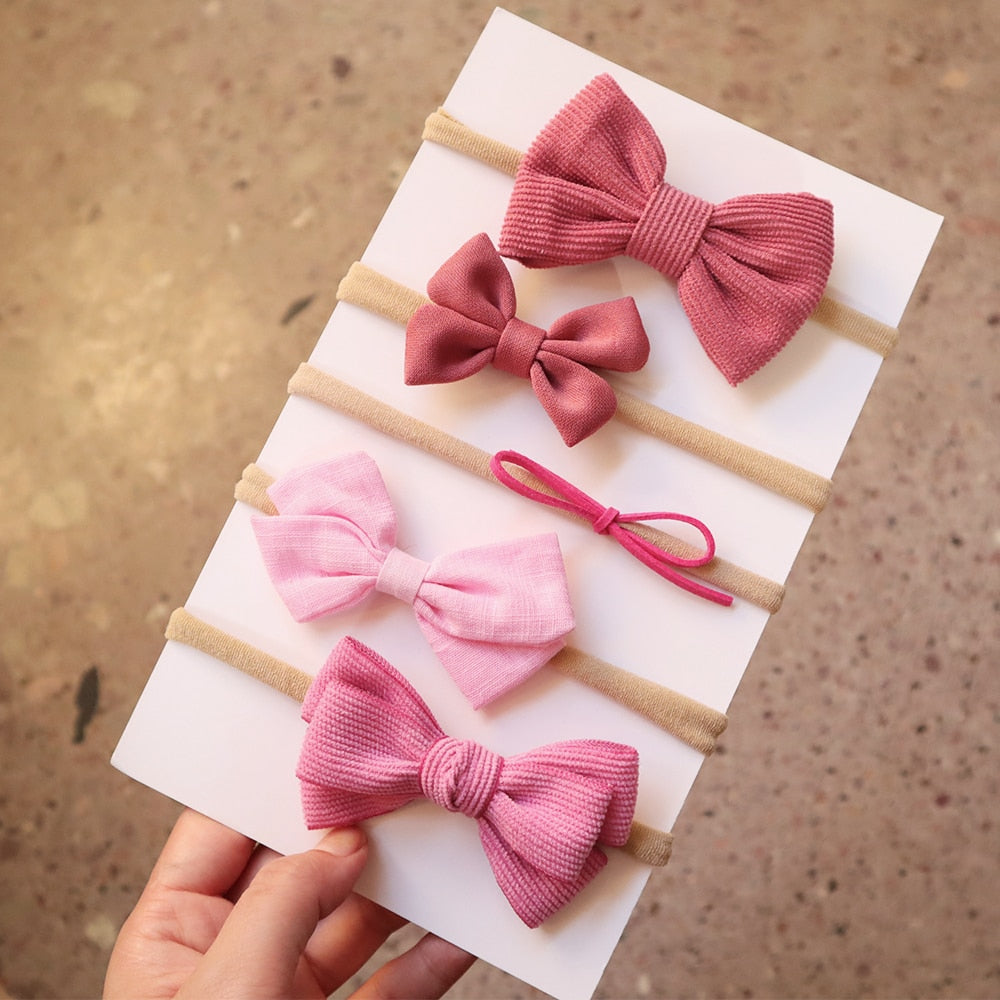 5Pcs Baby Bow Headband