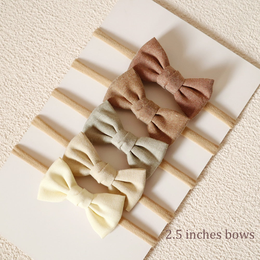 5Pcs Baby Bow Headband