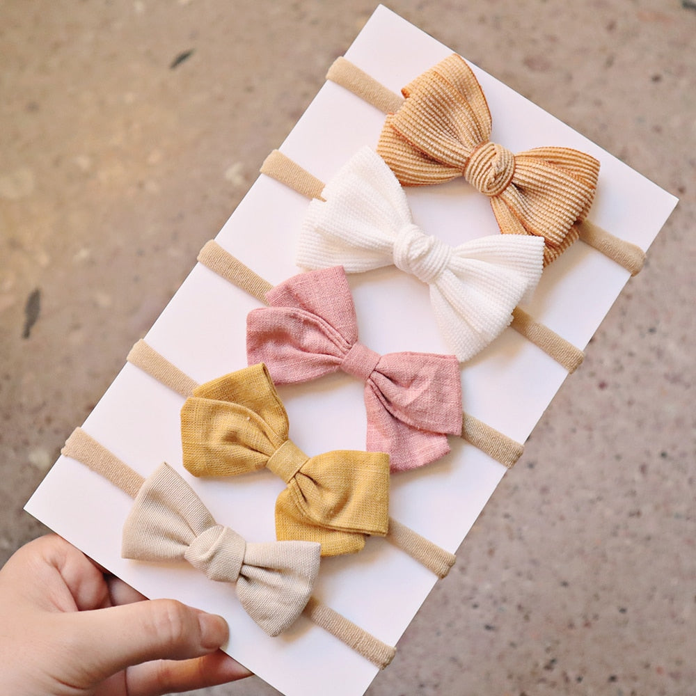 5Pcs Baby Bow Headband