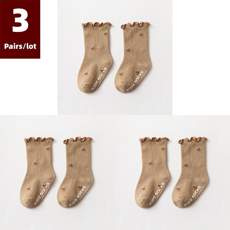 Dainty Print  Anti Slip Baby Socks