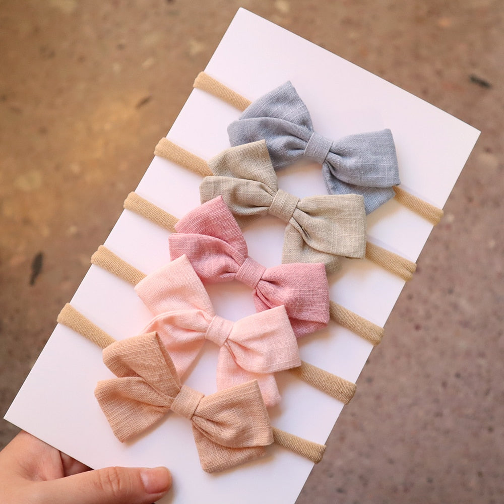 5Pcs Baby Bow Headband