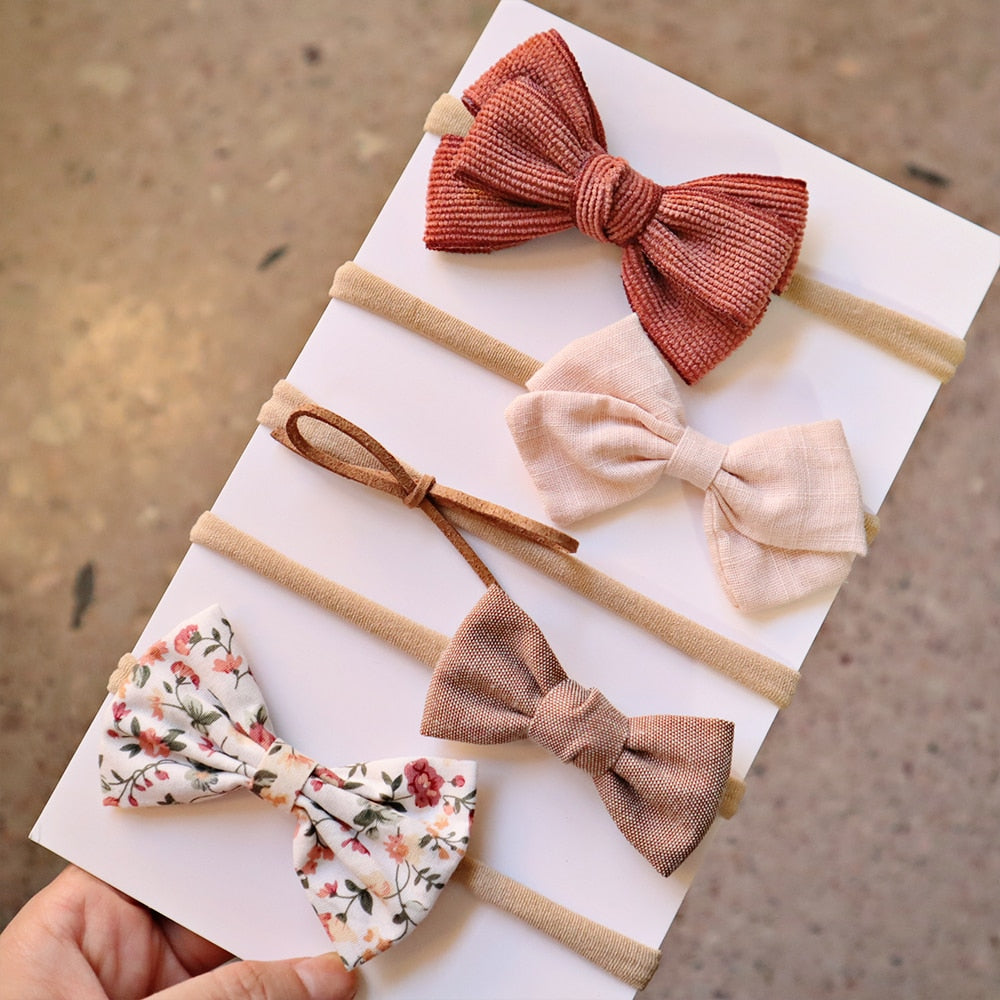 5Pcs Baby Bow Headband