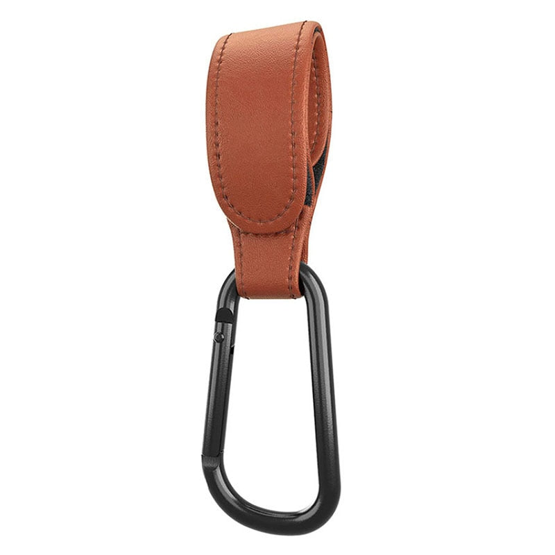 Leather Baby Bag Stroller Hook