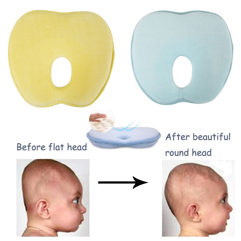 Newborn Anti Roll/Flat Head Preventing Pillow