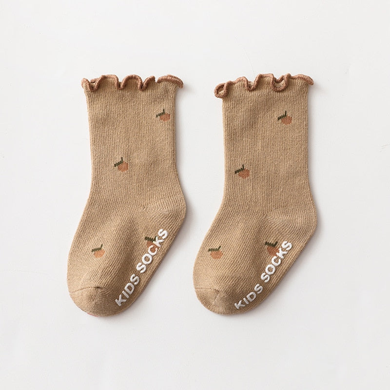 Dainty Print  Anti Slip Baby Socks