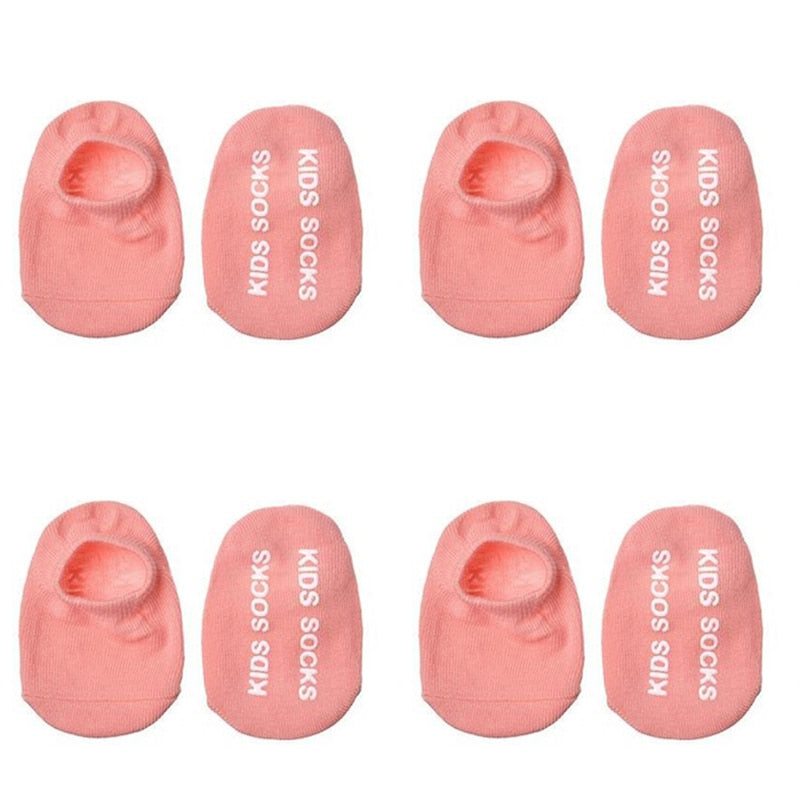 Candy Color Anti-Slip Baby Ankle Socks