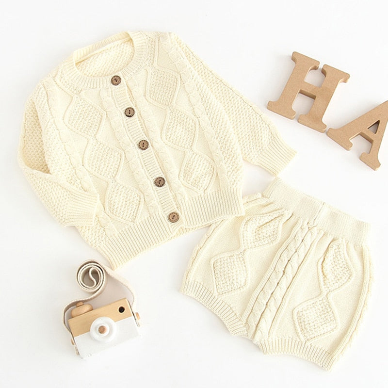 Baby Knitted Romper/Sweater