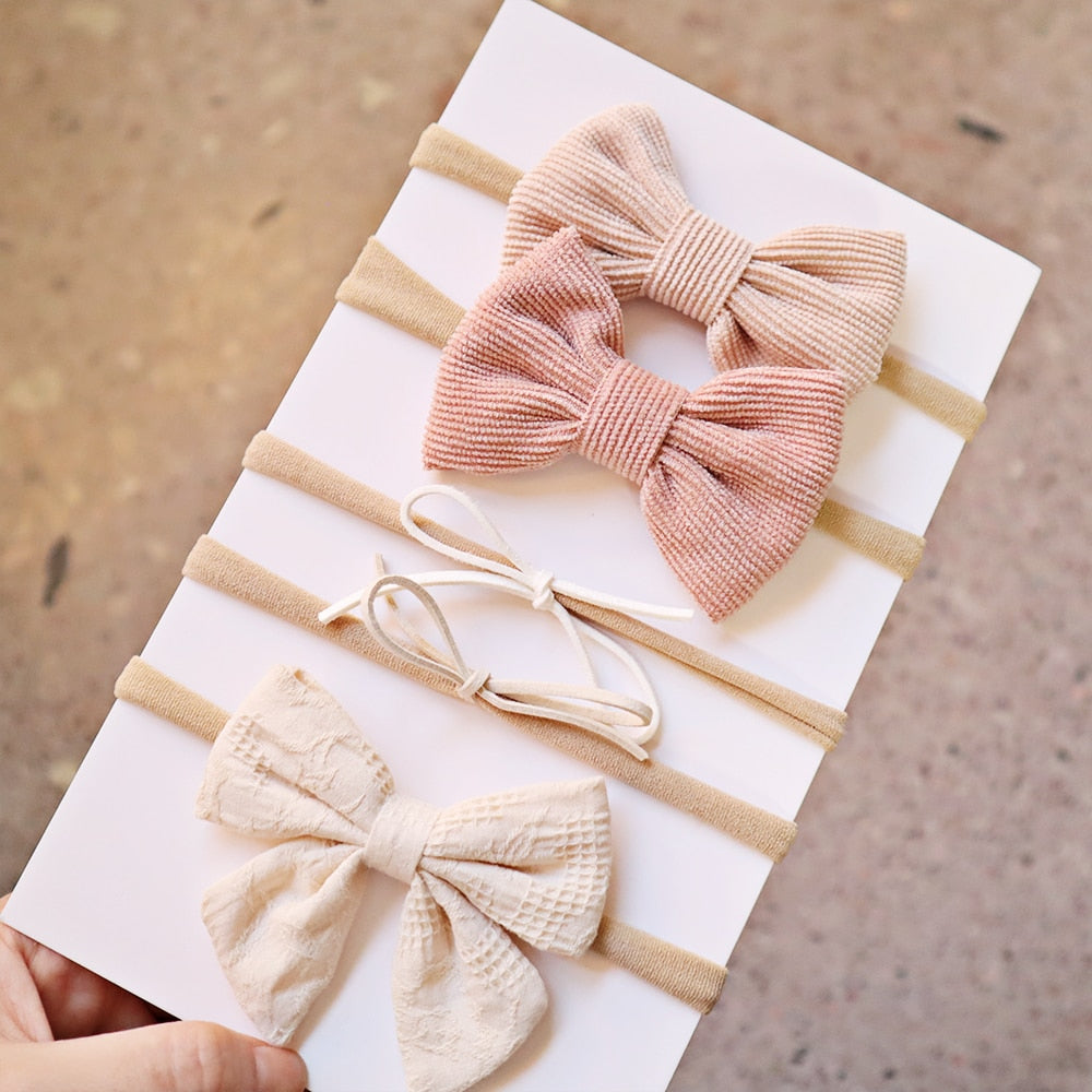 5Pcs Baby Bow Headband