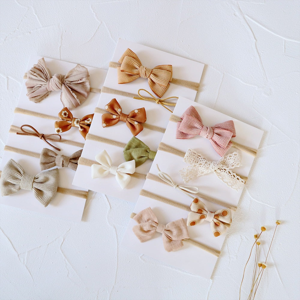 5Pcs Baby Bow Headband