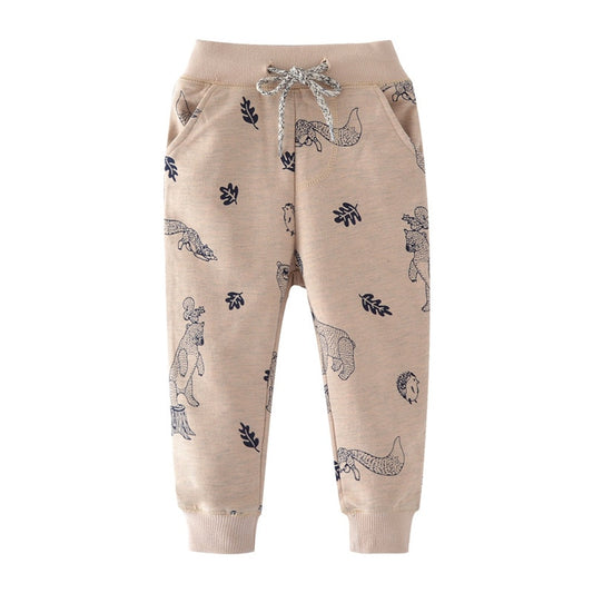 Cartoon Animal Sweatpants