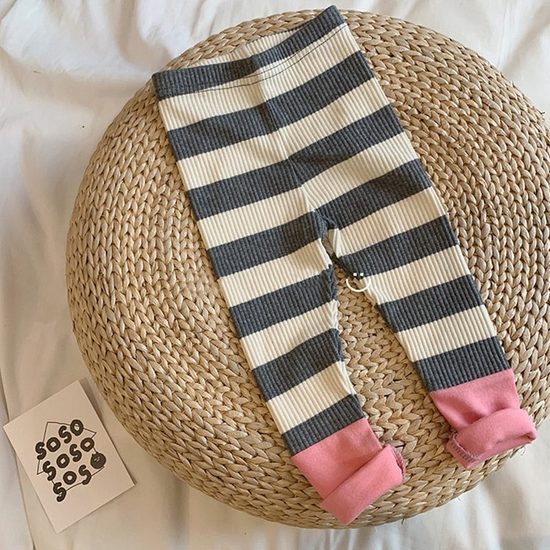 Baby Pants Striped Leggings