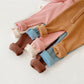 Baby Elastic Knit Overalls