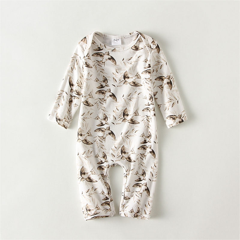 Cotton Baby Printed Jumpsuits