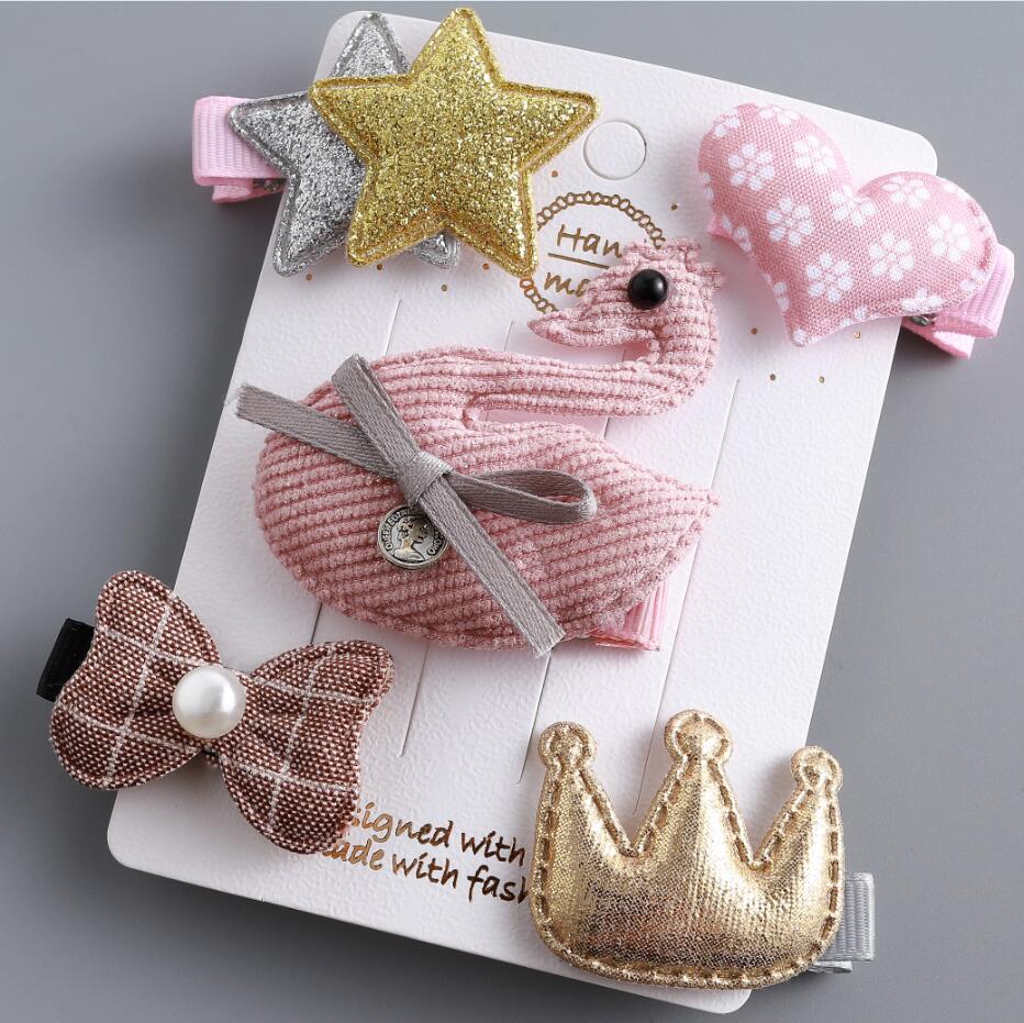 5pcs Kids Hairclips