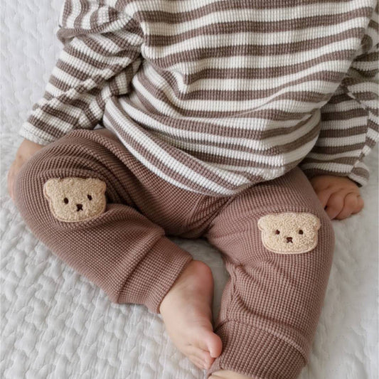 Teddy Bear Waffle Pants