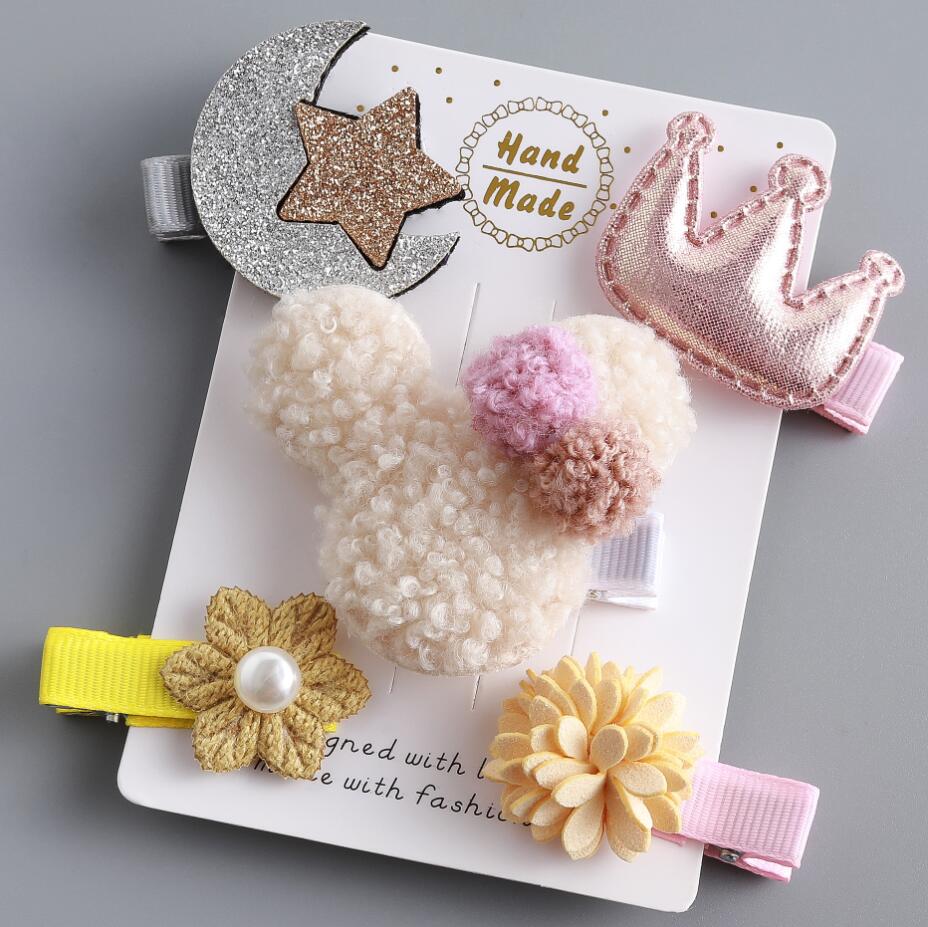 5pcs Kids Hairclips