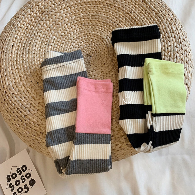 Baby Pants Striped Leggings