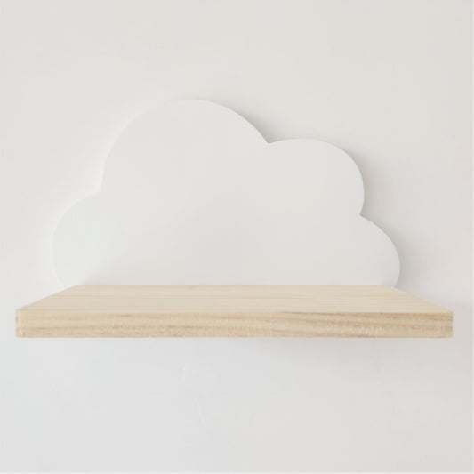 Nordic Style Cloud Wooden Shelf-Room Decor