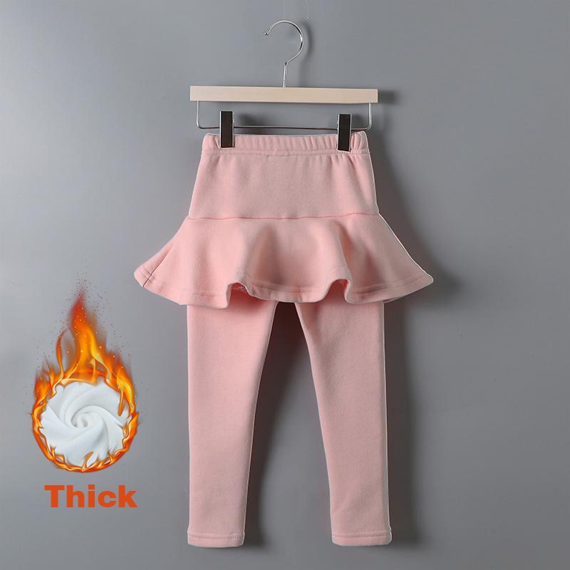 Girls Peplum Leggings