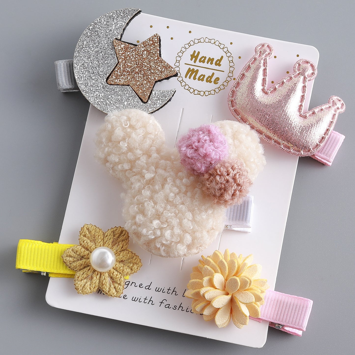 5pcs Kids Hairclips