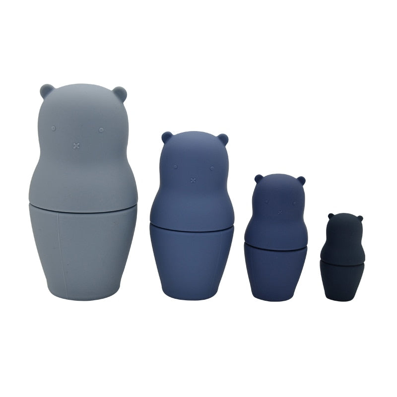 Silicone Matryoshka Toy BPA Free