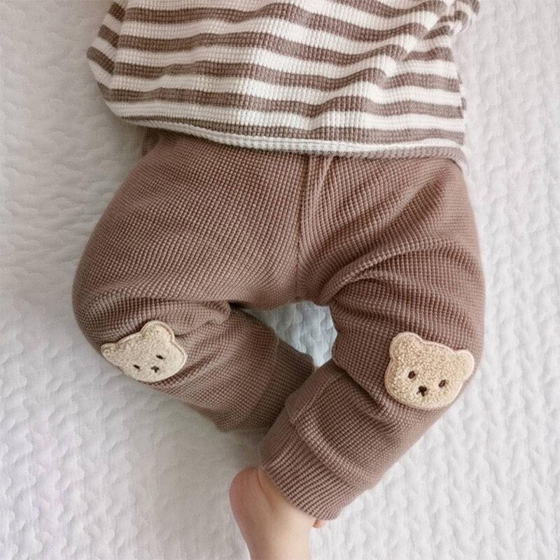 Teddy Bear Waffle Pants