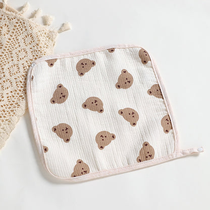 Baby Neutral Color Handkerchief Bib