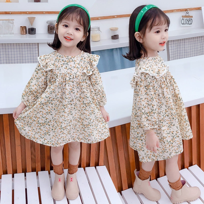 Fall Flower Girls Dress