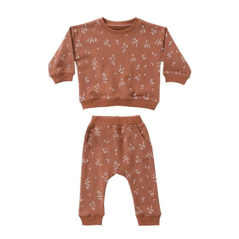 Baby Boy/Girl Print 2Pcs Set