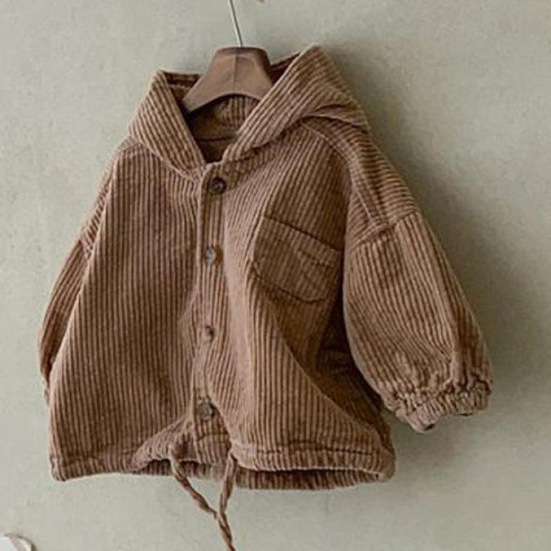 Corduroy Hood Jacket