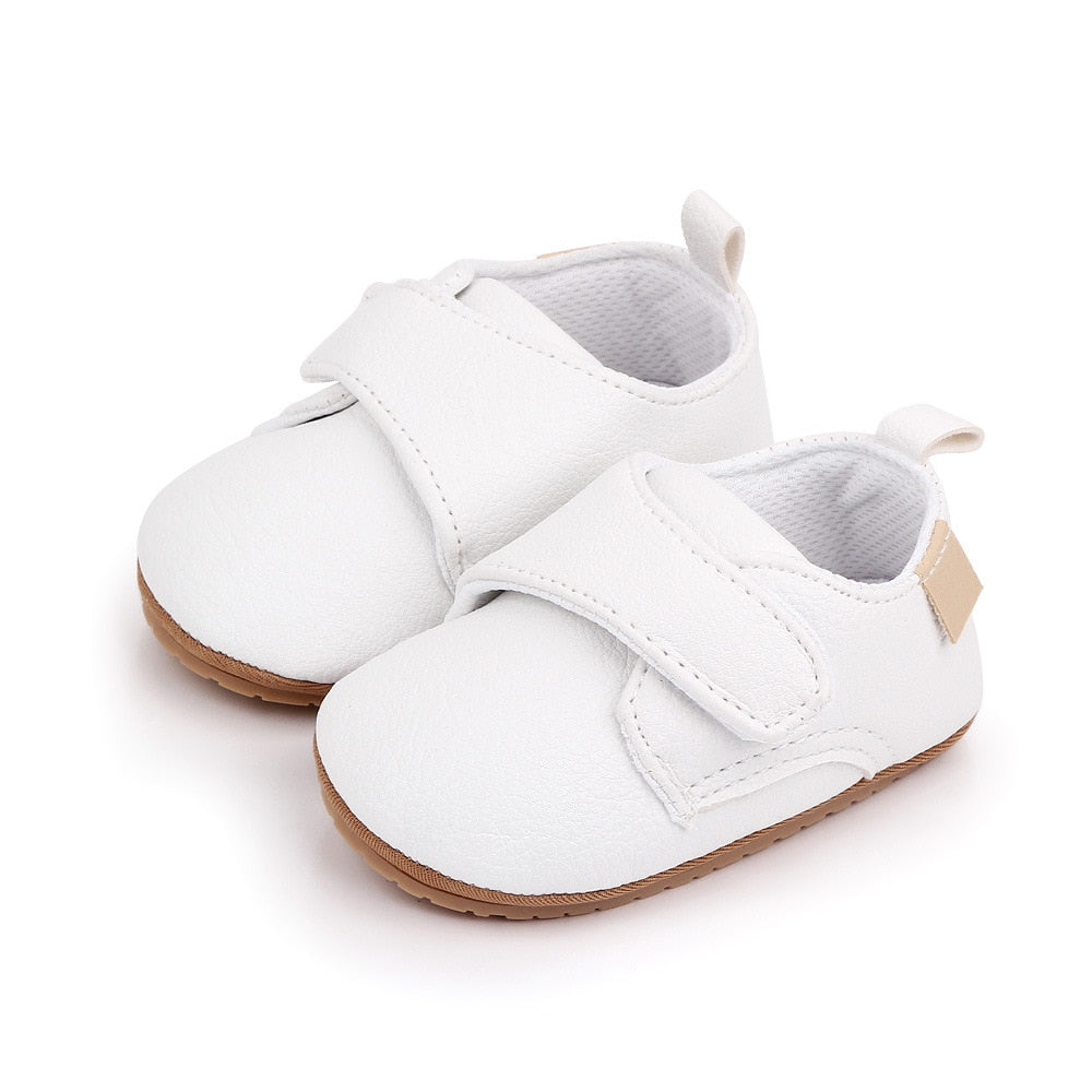 Baby Faux Leather Anti Slip Shoes