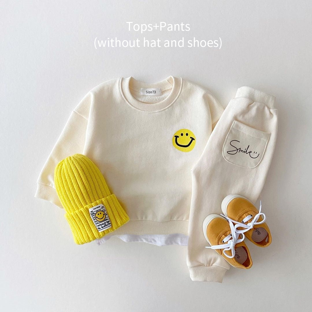 Smiley 2pcs Jogger Set