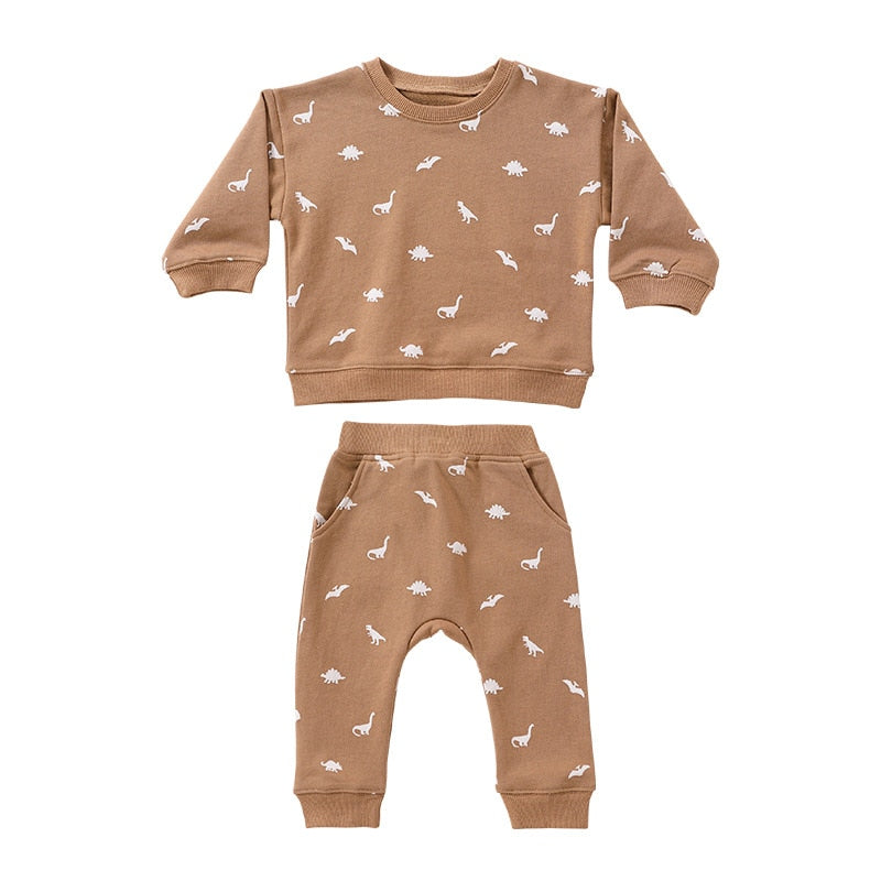 Baby Boy/Girl Print 2Pcs Set