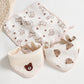 Baby Neutral Color Handkerchief Bib