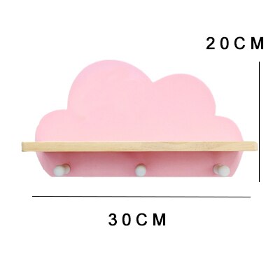 Nordic Style Cloud Wooden Shelf-Room Decor