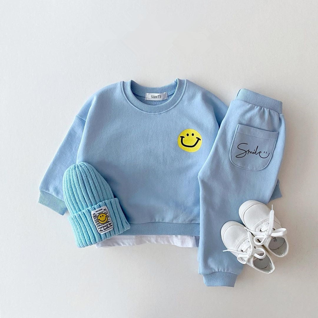 Smiley 2pcs Jogger Set