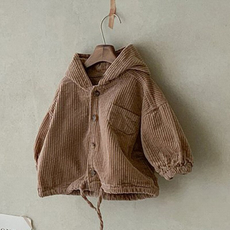 Corduroy Hood Jacket