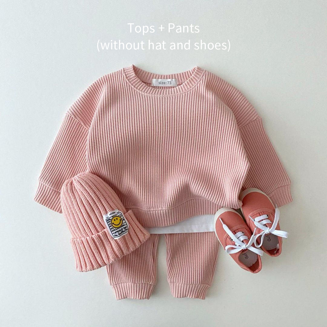 Waffle Cotton 2pcs Set