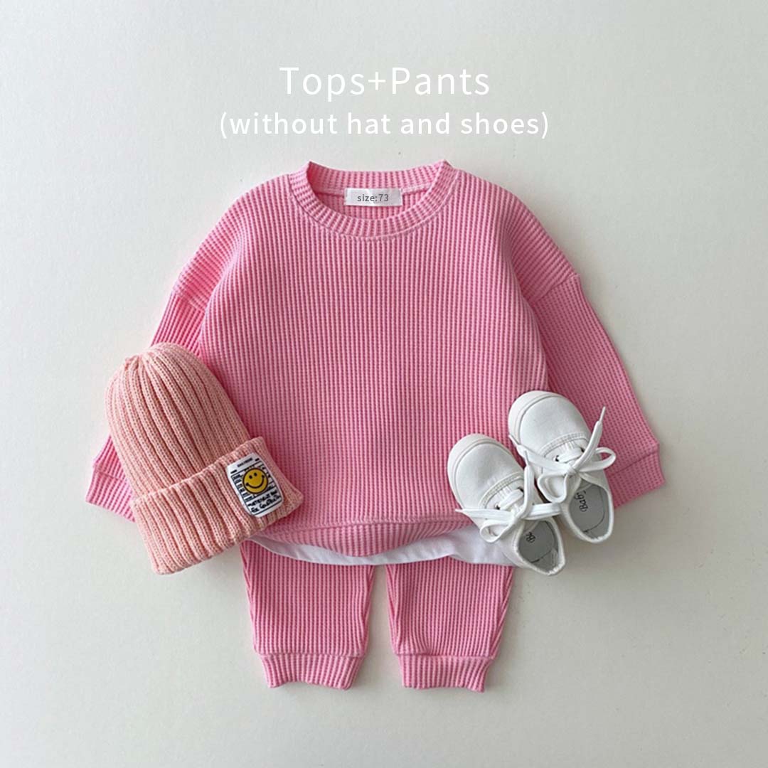 Waffle Cotton 2pcs Set