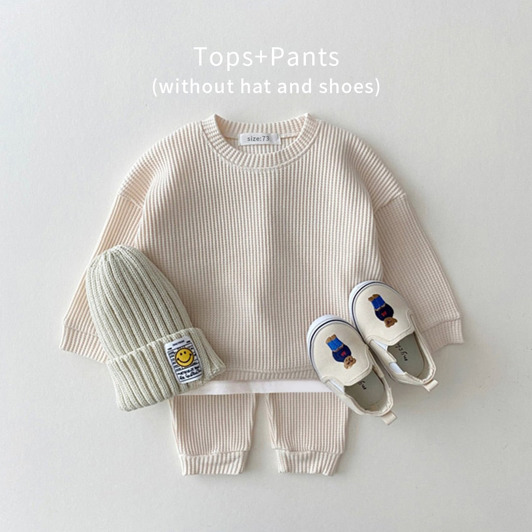 Waffle Cotton 2pcs Set