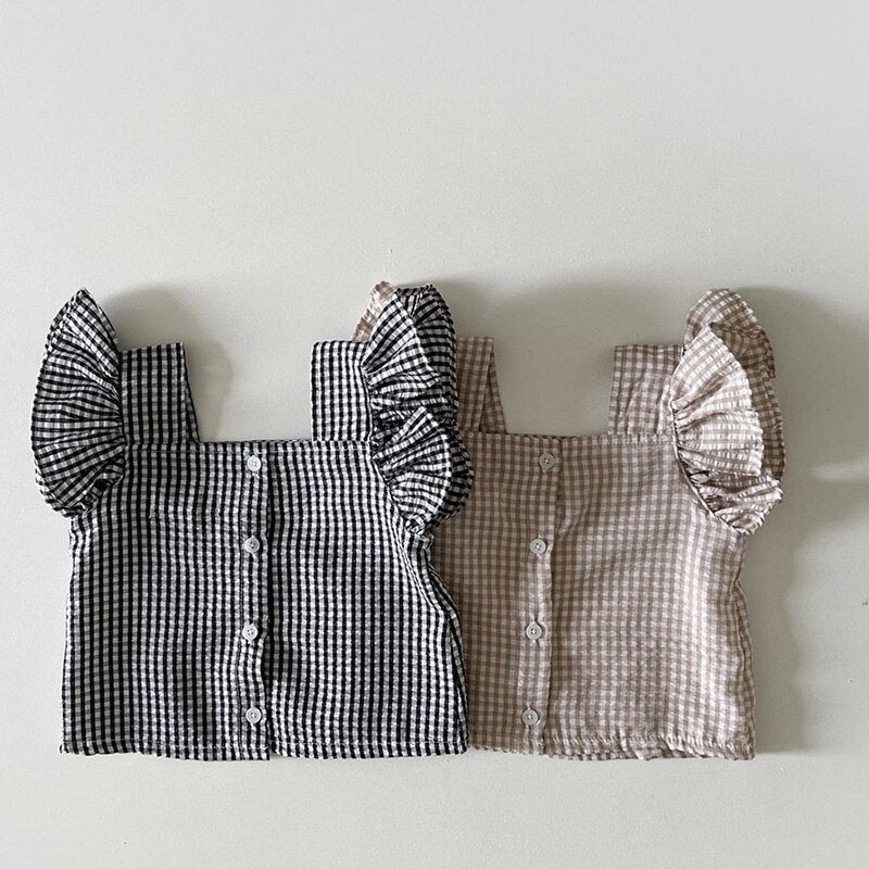 Baby Linen  Ruffle Set