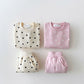 Heart 2pcs Cotton Jogger Set