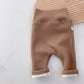 Baby High Waist Fleece Lined Trousers