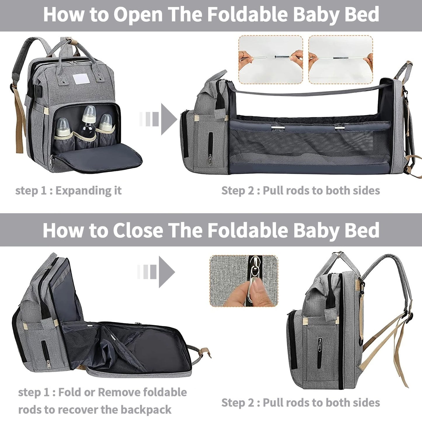 Baby Diaper Bag/Backpack