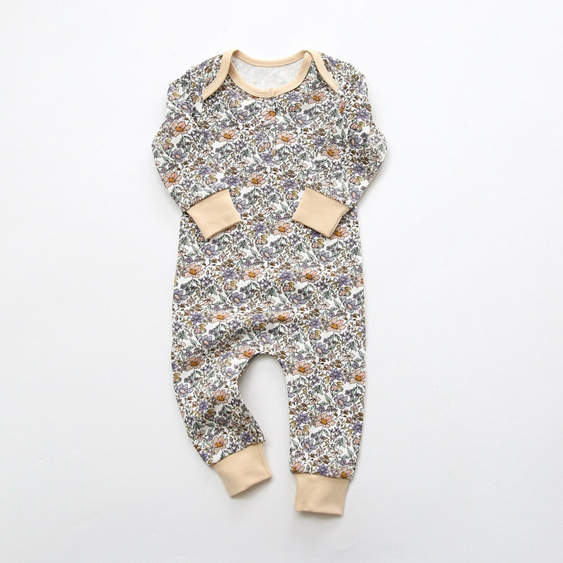 Cotton Baby Printed Jumpsuits