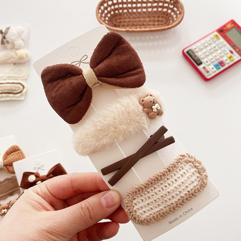 Neutral Hairclip Set